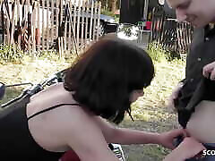 German nymphomaniac Mature Becci love to Fuck Strangers the whole day