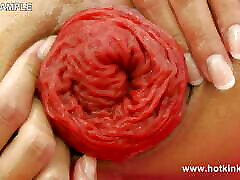 Extreme presley dawsoo Balls Insertion & Prolapse on Farm