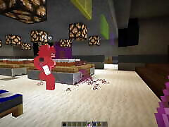 Minecraft Fapcraft: Fazclaire&039;s Nightclub Edition I face fuck Fexa, Foxy, and do the missionary and Cowgirl