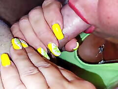 His stepmother&039;s sweet legs will do whatever he wants for him