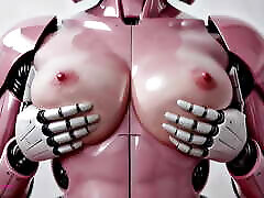 Pink Sex full serbice Bouncing Her Tits For You To Cum On It - Close-up - POV - AI