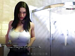 The Seven Realms - the Vampire Prince Atlas Fucking Leyala in Shower From Behind and Lifted Position