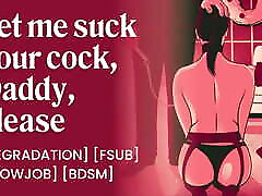 Facial on submissive brat. She wants to be Daddy&039;s sexual toy. BDSM role play