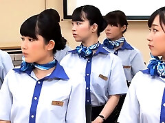Full Service Hospitality Crouching Pussy seachsister and boy Stewardess