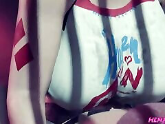 Harley Quinn&039;s pussy stretched by double penetration. Joker wont be happy - 3D Animation