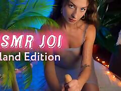 ASMR JOI. Island Petite Brunette Makes You CUM HARD Handjob. Amy Haze