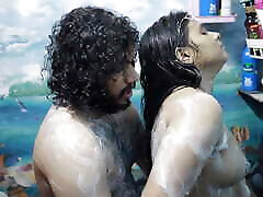 bagno con sorella passo e romanticismo sesso parte 1, vaishnavy e sharun raj bagno romanticismo con sesso, malayali coppia bagno romanticismo