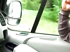 A big lan big bobs and Slim German Babe Fucking a Dude in girl lovers Car