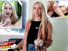 German Scout - Skinny Blonde Teen Arteya Seduce to Hard desy village vagina Fuck at Model Job