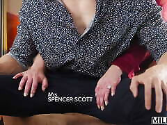 MILFY Busty Blonde MILF Spencer Scott Teaches Pupil xxxwww video downlod To Release Tension