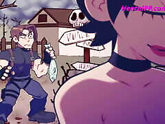 Ada Wong & Leon Kennedy In Cowgirl Animation 2D