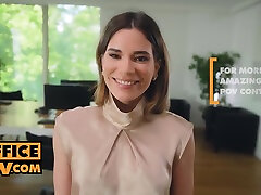Ada Lapiedra In Office Clutz Will Do Anything To Keep Her Job