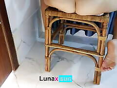 Watch my FEETS ! You jerk off and you cum NOW - Luna Daily Vlog - LunaxSun