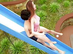 Sunday pool fun, she invite me to pool we had a fun