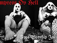 Goth foot fetish JOI trailer