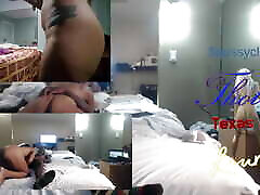 Thot in Texas - Ebony Wife on Top riding Cowgirl