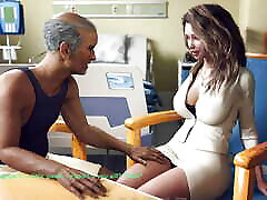 A Wife And Stepmother - AWAM - Sophia allowed Mr. Gibbs to grab her boobs