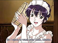 This maid loves to fuck with her master