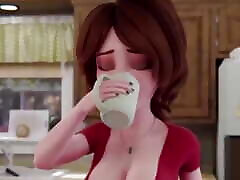 3D Compilation Tifa Lockhart Threesome Blowjob Fucked Against Wall Final gun fun viva Uncensored Hentai