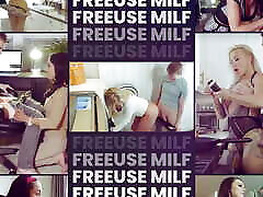 Busty Wife Sarah Taylor Helps Stressed Husband And Pleases Him All Around The House - FreeUse Milf
