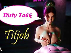 dirty talk titjob - twój kutas eksploduje między cyckami scarlet fyre, nasz nowy oc