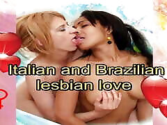 Hot Lesbians Start Having Sex in the Bathroom and Continue in the Bedroom