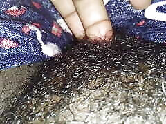 Hairy pussy orgasm