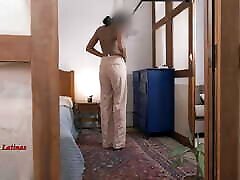 Tall long leg supermodel influencer latina in her first hardcore porn!