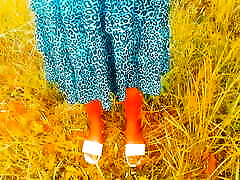 Am Enjoying myself under my mango tree