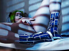 jolyne cujoh fue pillada masturbándose. - mollyredwolf