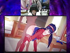 hinata dostaje klapsa na jej thicc gruby tyłek, nastolatek mita kurwa, hu tao creampie