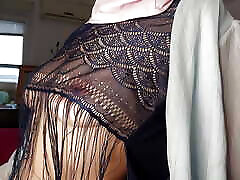 Hairy latina pussy tries on clothes in teeny videwos. Hairy brunette pussy, big tits