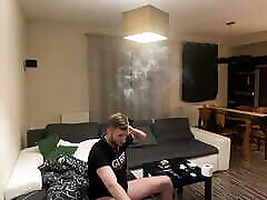 Watching henda some gedis on the big screen