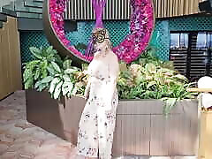 Public Naughty Swinger Housewife on another Swinger Cruise Mistress Thursday