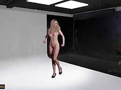 Dakota Enjoying her Studio Audition