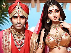 Indian Bhabhi Bebo&039;s first time, Suhaagraat with her husband Ady