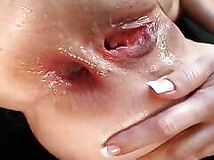 Petite teen got her tight ass fucked by big cock
