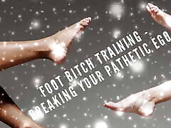 Beg for My Feet, You premature ejacula Little Foot Pig JOI