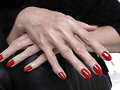 Lady Victoria Valente - Christmas Red Fingernails