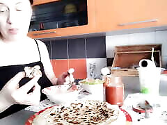 I am eating