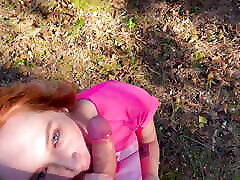 I met a strange girl in the woods and fucked her!