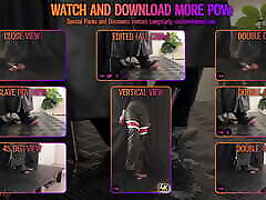 aplanando tu polla y tus bolas con mis tacones altos de metal-aplastamiento de bolas de polla pisotear, shoejob, cbt, pisotear, bootjob, pisotear
