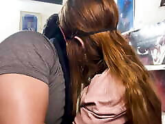 Stepsister gives me a Deep French Kiss before I go to bed