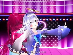 IDOL dance while transforming into Idols WaruiSlimeDesu