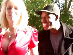Interracial porn with Bridgett Lee a MILF with big tits gets