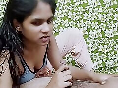 I find my little Indian stepsister&039;s sex toy and show her my cock which is better