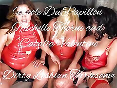nicole dupapillon z michelle thorne i catalia valentine w brudnej lesbijskiej trójce