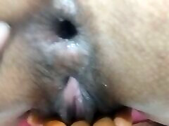 The husband fucked my ass with his long thick cock and tore it apart