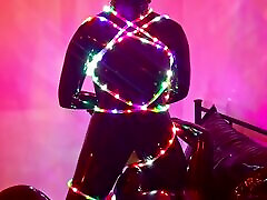 Bondage lights trailer, deep throat and fucking with Gloomy Babe - Alex Latex