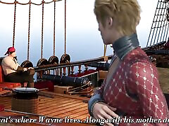 Lustful Voyage 1 Clyde found a slave girl on the ship